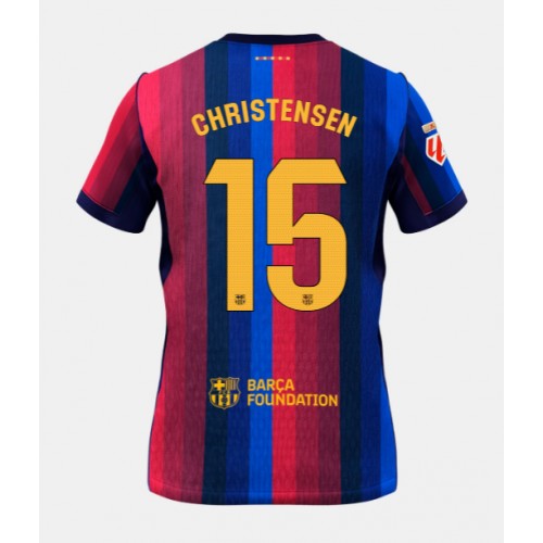 Fotbalové Dres Barcelona Andreas Christensen #15 Domácí 2026-27 Krátký Rukáv